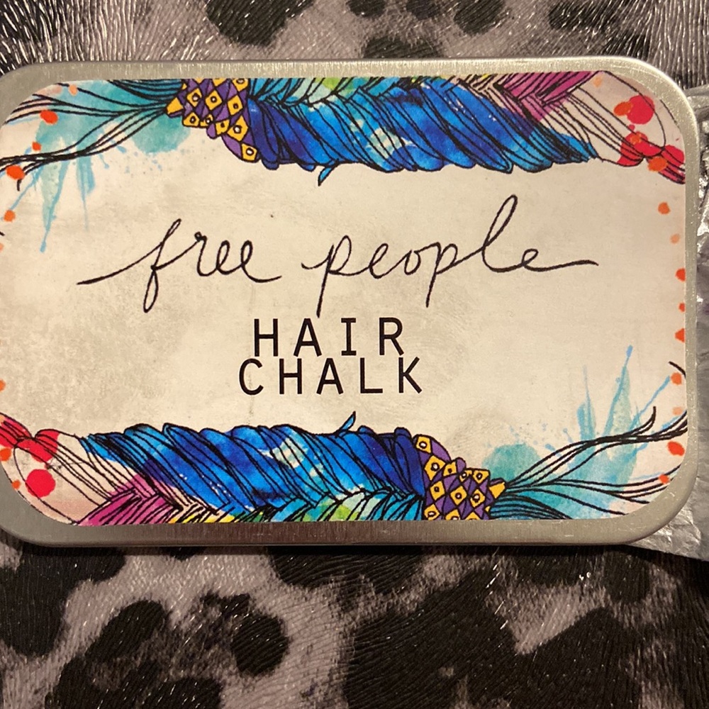 Free People Black Grey Purple Dark Grey White